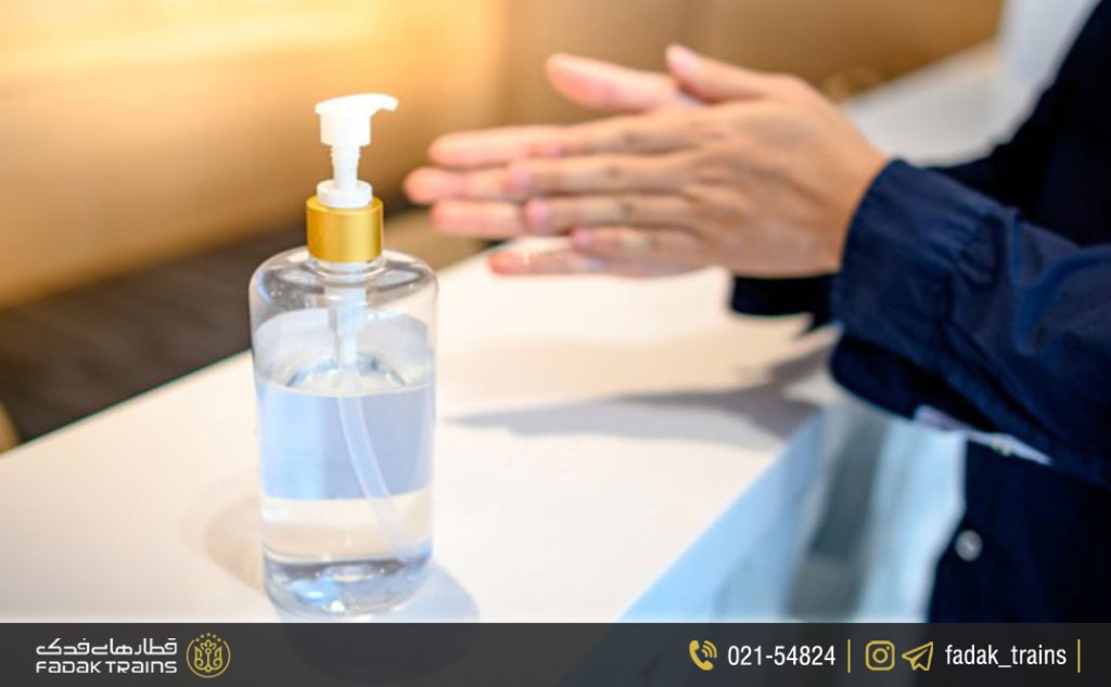 نکات بهداشتی در قطار