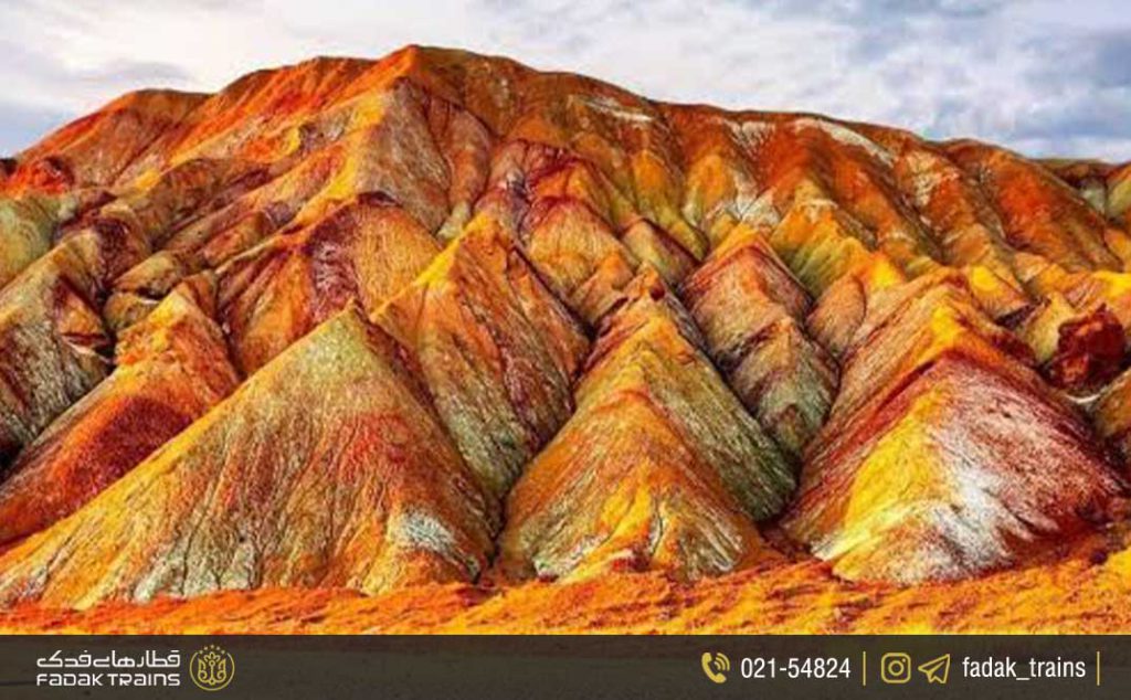کوه های رنگی تبریز
