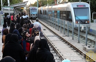 نام کامل ایستگاه های خط 1 قطار شهری مشهد کدام اند؟