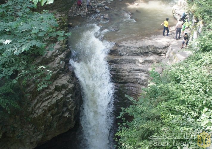  آبشار ویسا رضوانشهر 