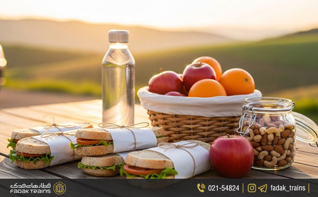 غذای مناسب برای مسافرت