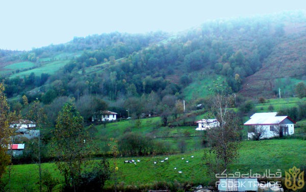 روستای بهشتی ارده یکی از جاهای دیدنی رضوانشهر