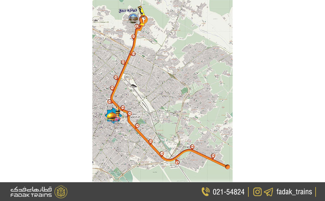 خط چهار مترو مشهد