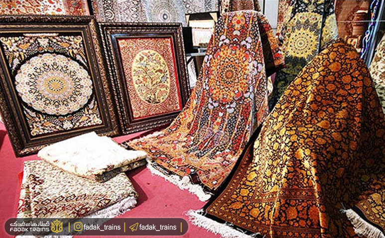 قالی دستباف از صنایع دستی قم