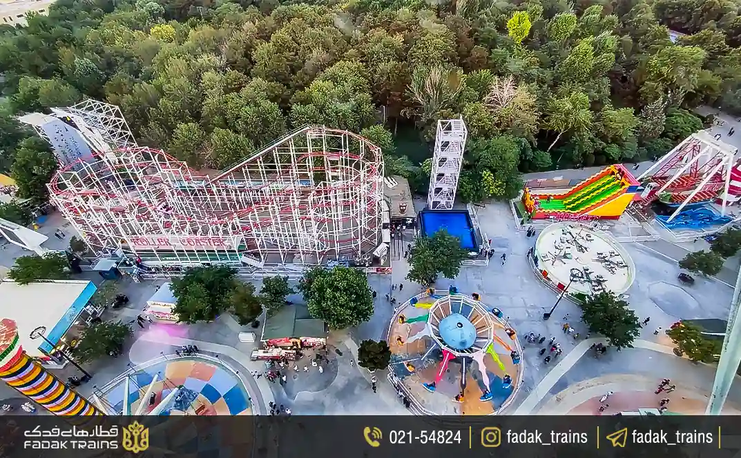 شهربازی فعال در پارک ملت مشهد