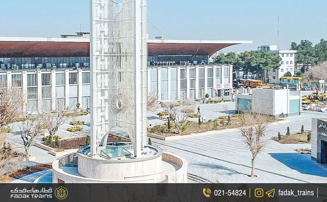 معماری و طراحی ایستگاه راه آهن مشهد