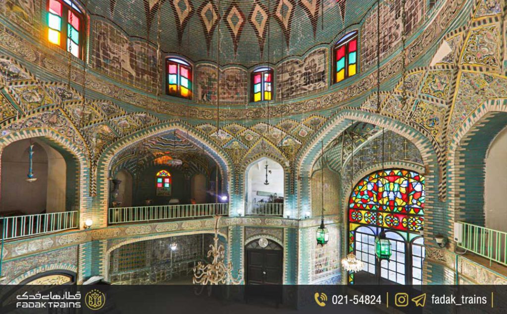 تکیه معاونالملک جاذبه دیدنی کرمانشاه