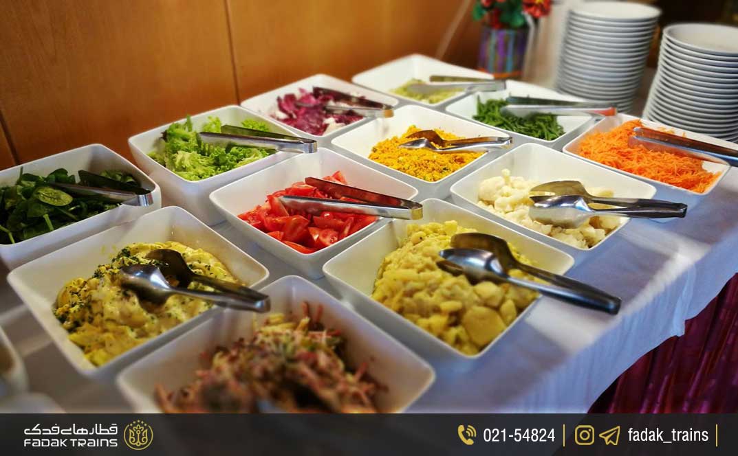 سه وعده اصلی غذا در خدمات فول برد