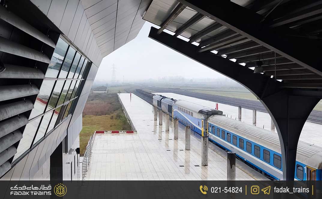 راه آهن رشت به کدام مقاصد قطار دارد؟