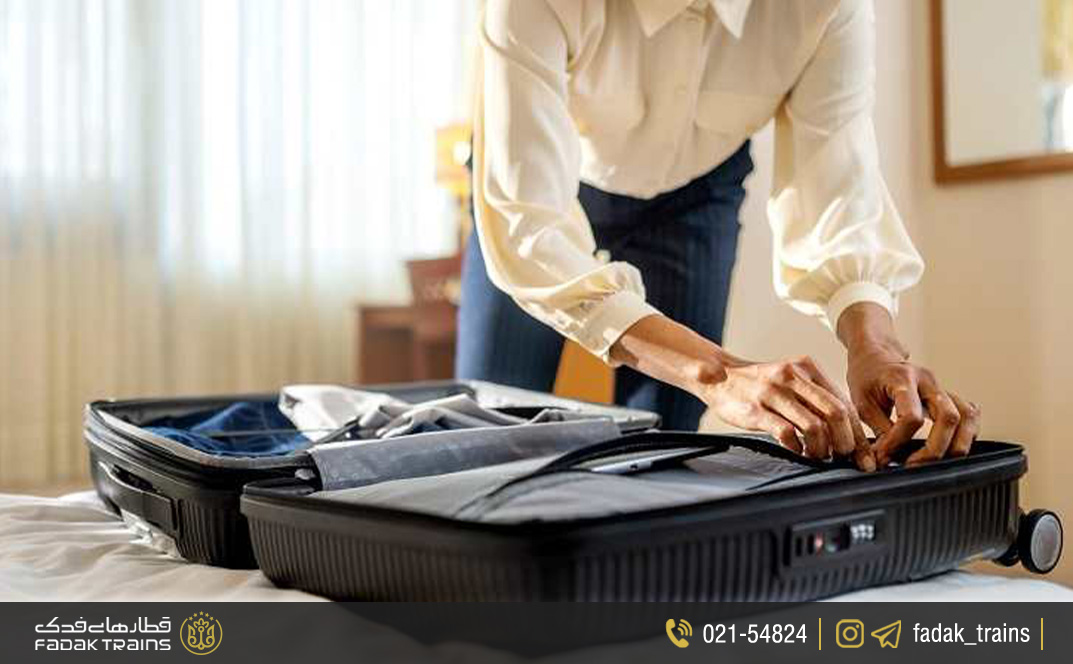 مراقبت از چمدان
