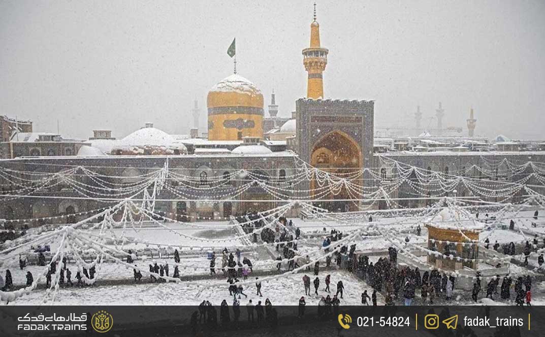 فصل زمستان در مشهد