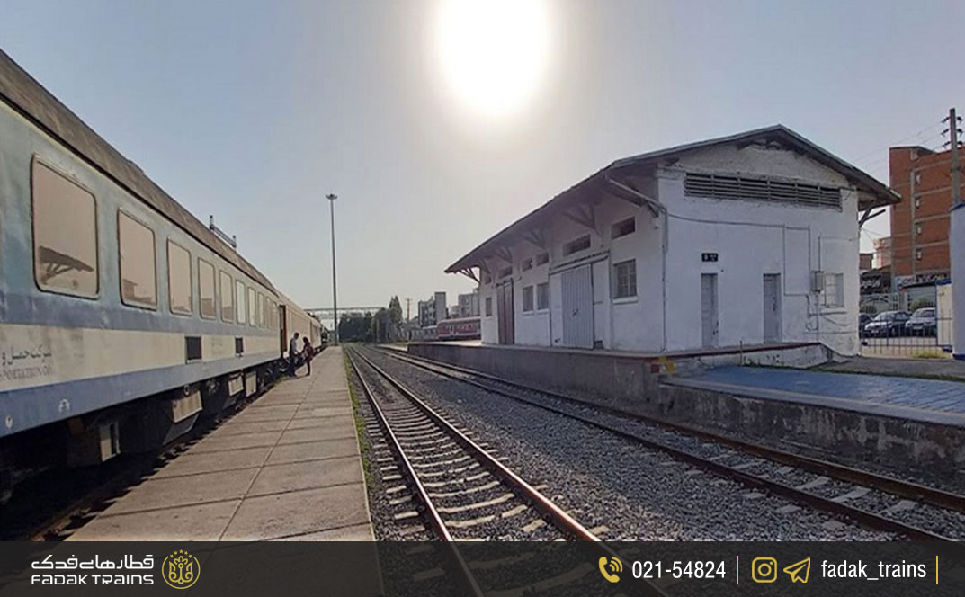 فضای ایستگاه راه آهن ساری