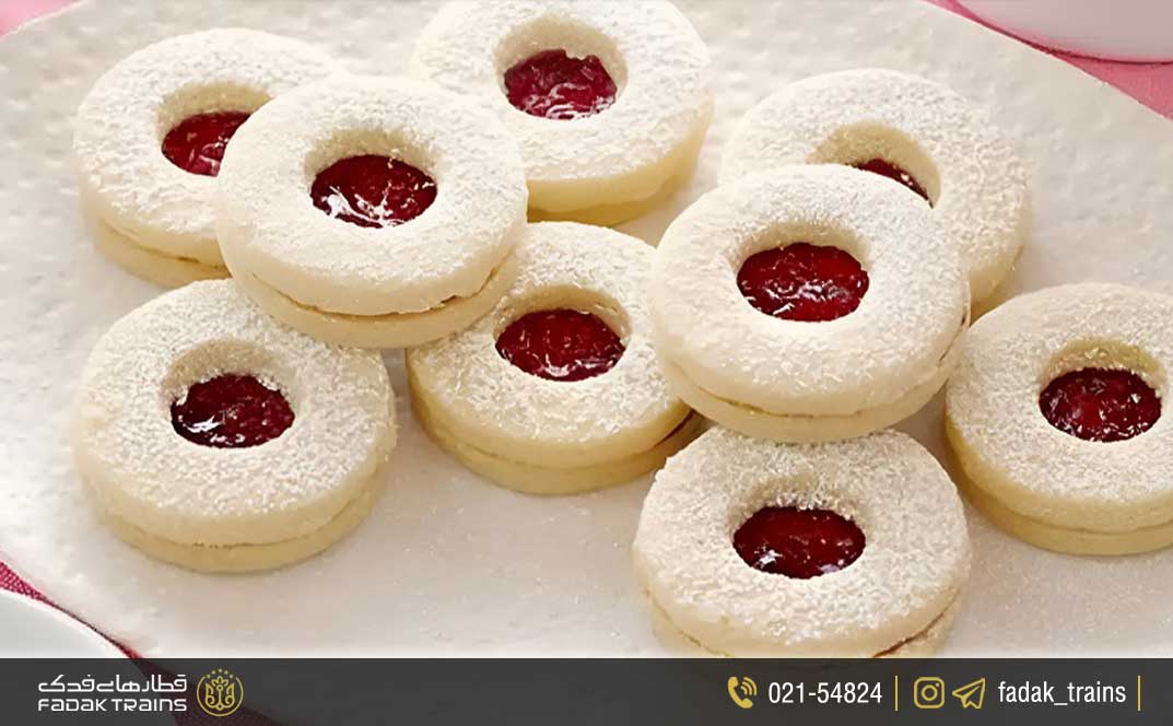 شیرینی آلمانی (مربایی) مشهدی