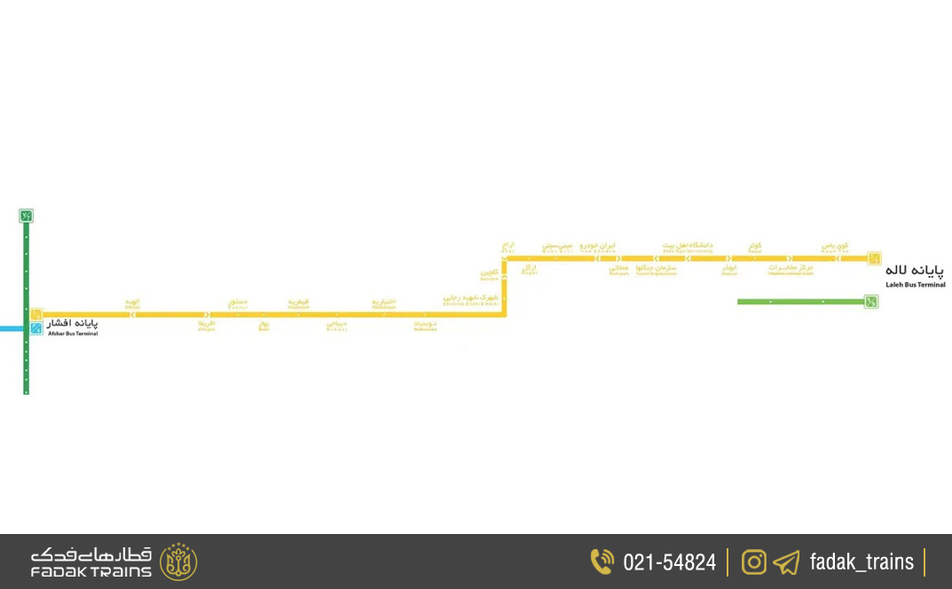 خط ۶: پایانه لاله – پایانه شهید افشار