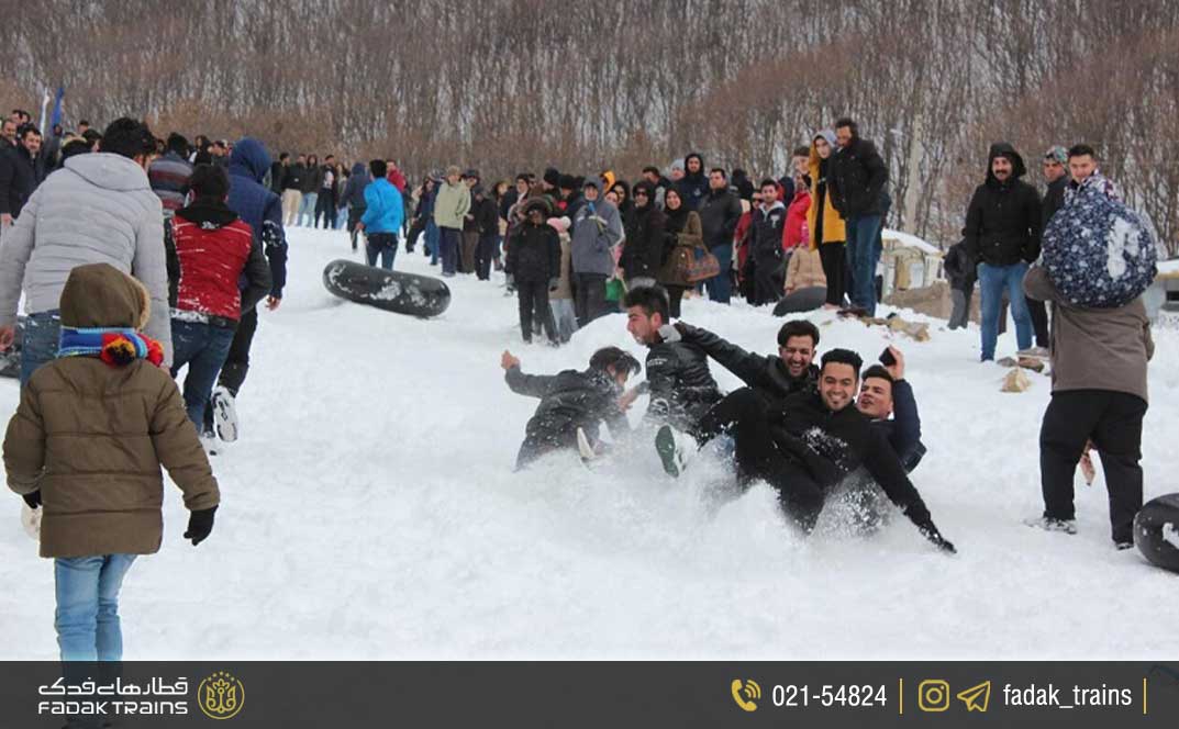 سفر به سرعین در زمستان