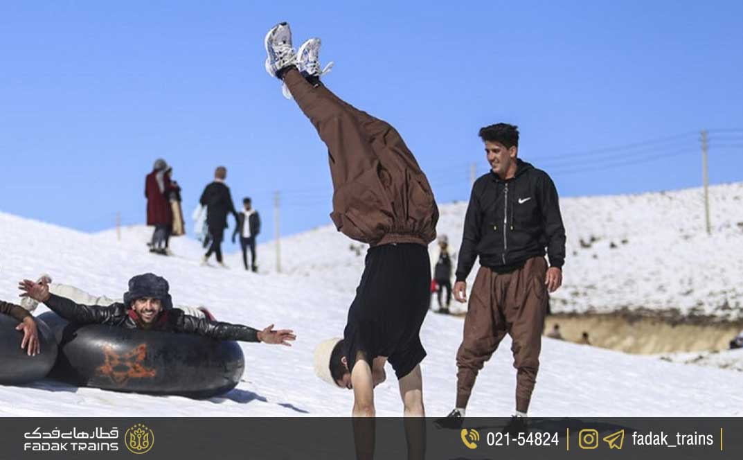 سفر به سپیدان در زمستان