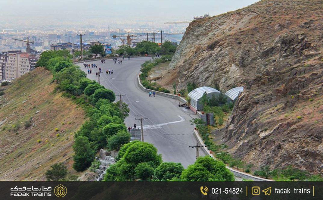 دسترسی به بام تهران