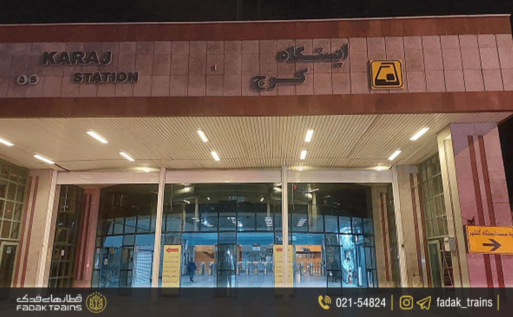 نقشه مترو کرج