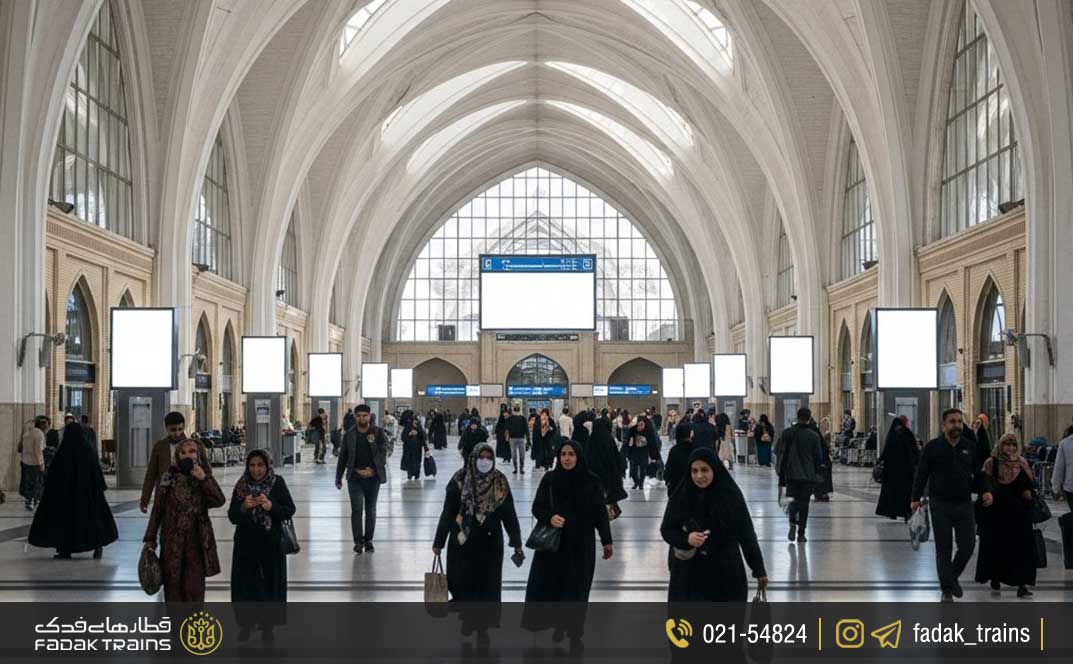 نکات مهم هنگام مراجعه به دفتر فروش بلیط قطار در مشهد