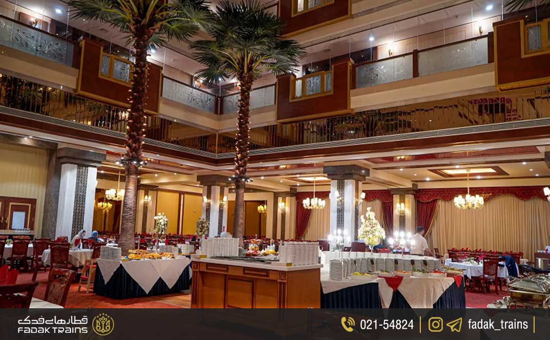 رستوران روف‌گاردن هتل درویشی