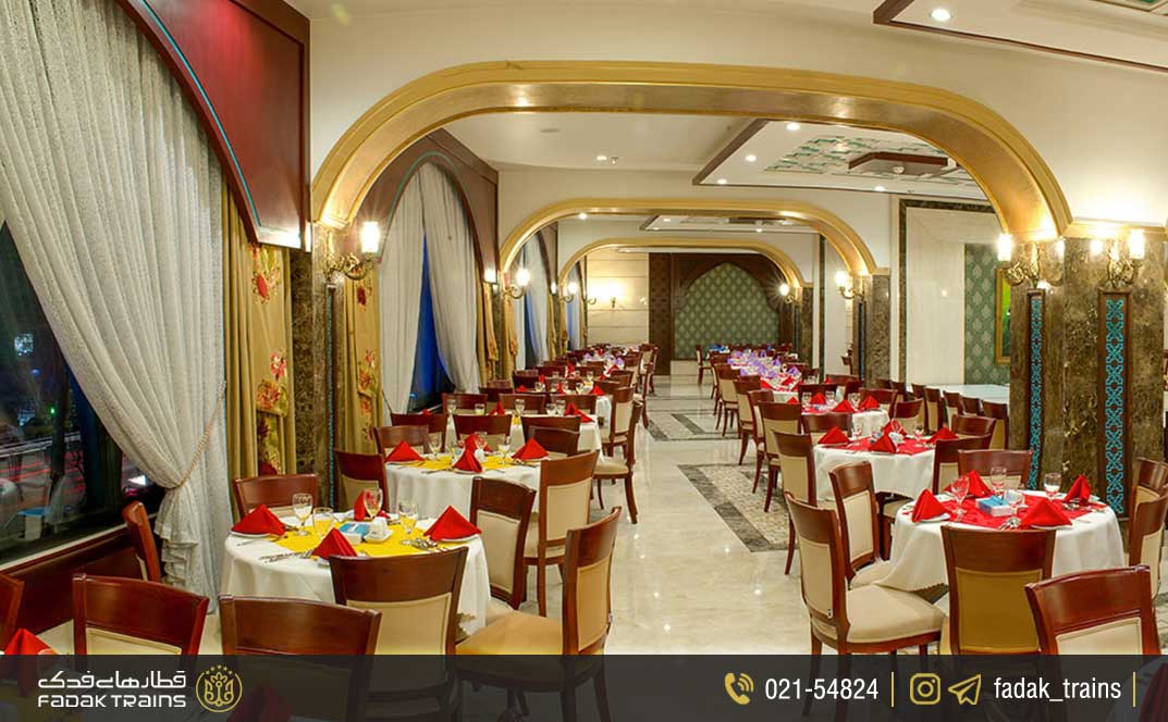 رستوران گل یاس و گل نرگس هتل مدینه الرضا