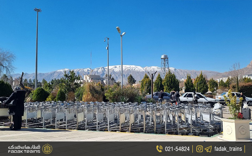 دسترسی به ایستگاه راه آهن شیراز