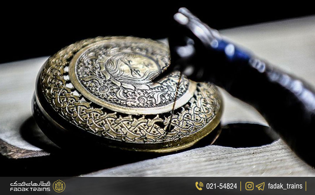 خرید سوغات قزوین مشبک کاری فلز
