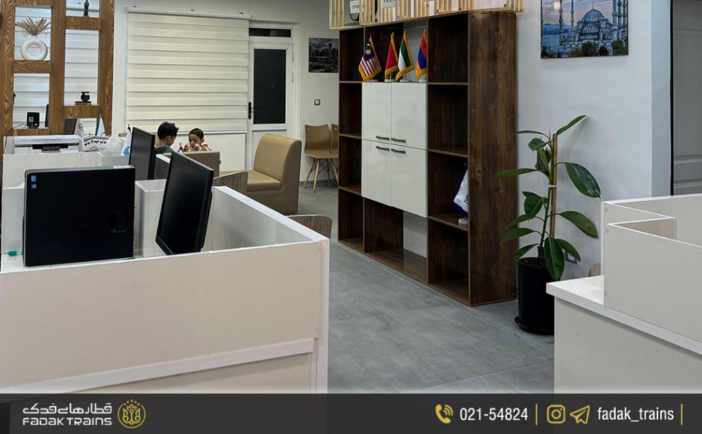 دفاتر فروش بلیط قطار در اردبیل