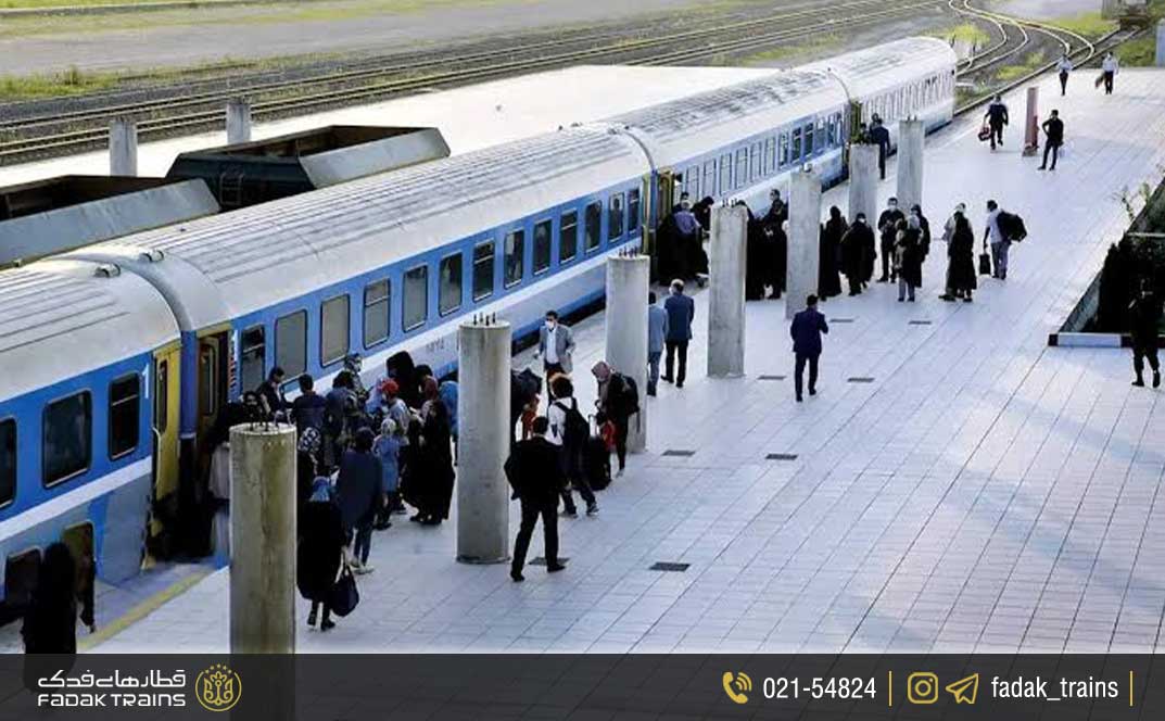 خرید حضوری بلیط قطار در رشت
